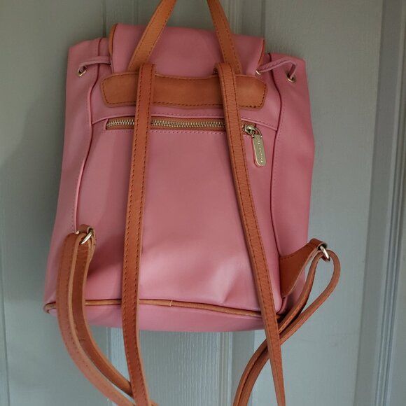 VALENTINA Pink Backpack Bag/Backpack Rucksack Travel/Daypack - Picture 3 of 9